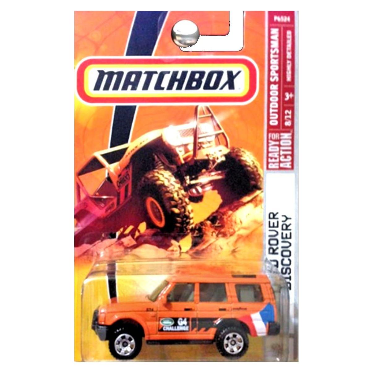 Matchbox Land Rover Discovery Naranja 2008 Escala 1:64