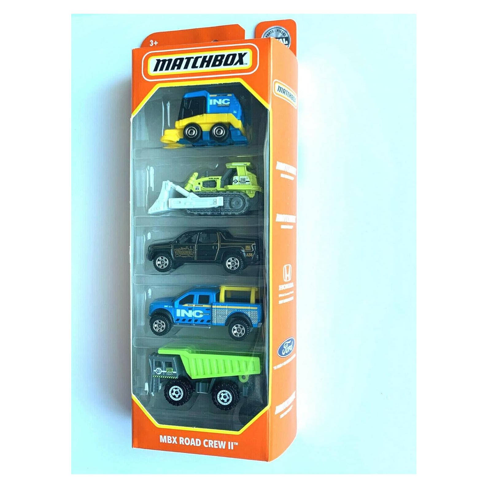 Vehículo de Juguete DieCast Matchbox Road Crew II 1:64