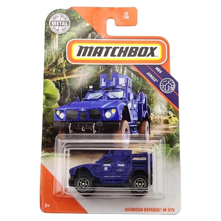 Matchbox M-ATV OshKosh 1:64 Azul 2020
