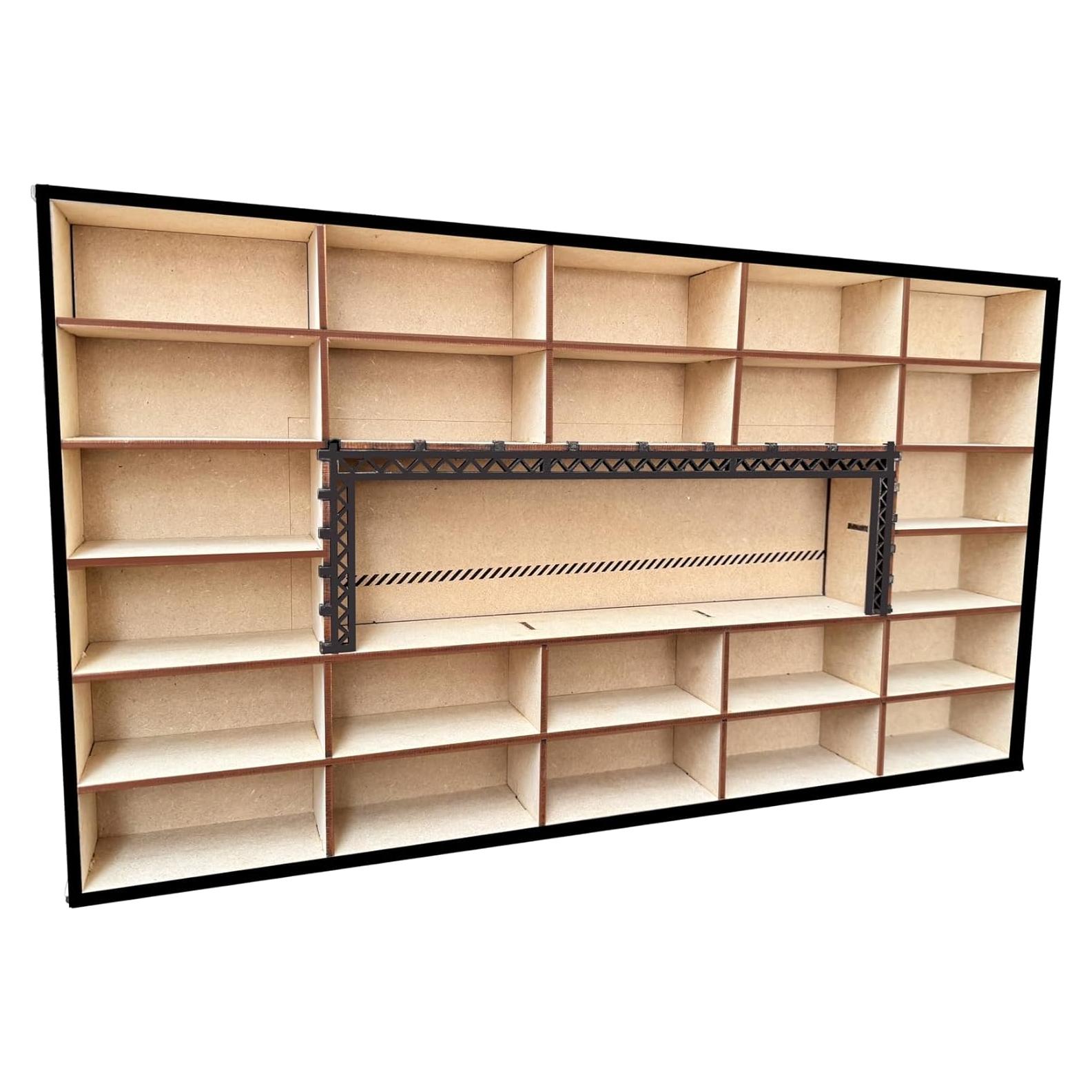 Estante Organizador de Exhibición Alejandro Cortes 24 Autos 1:64