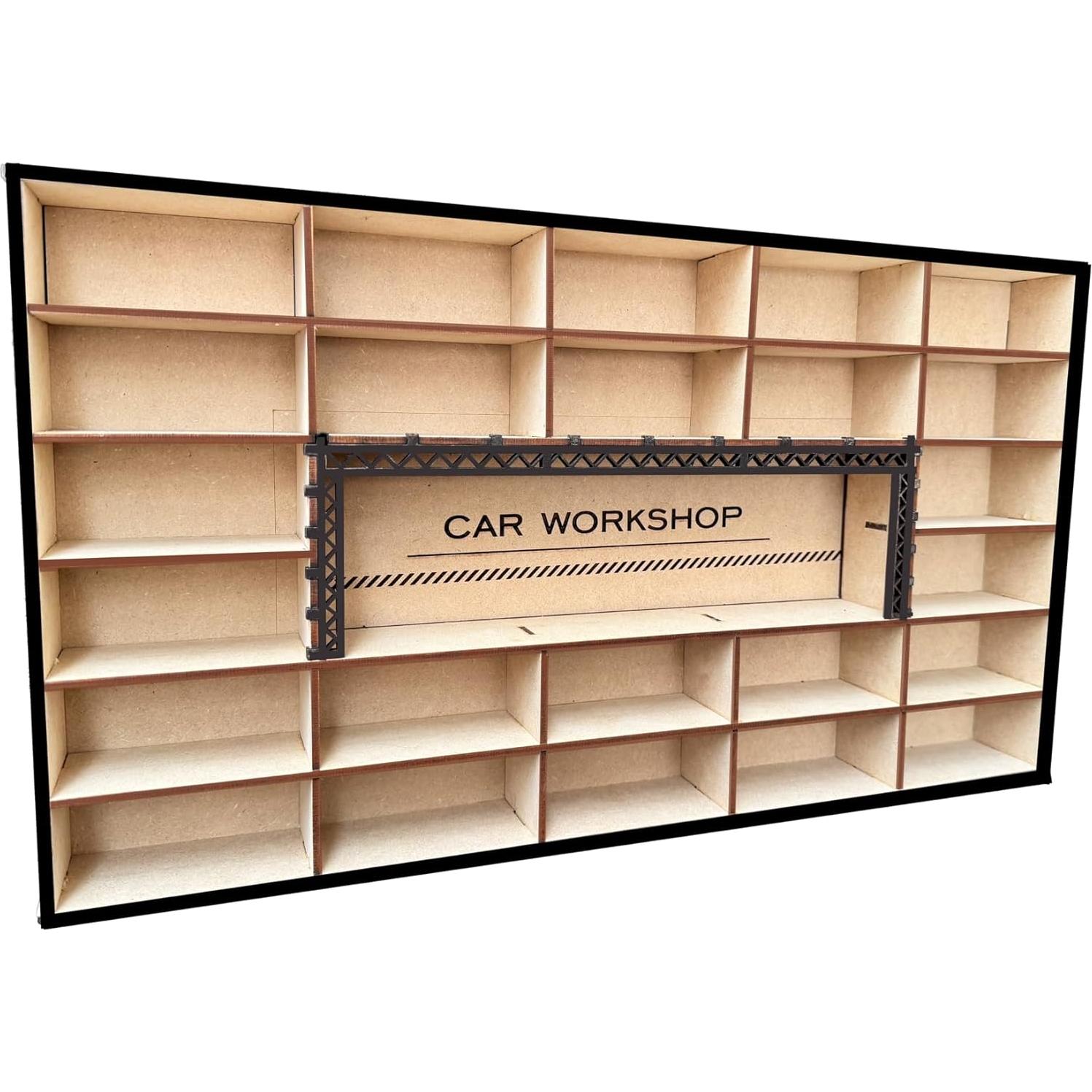 Estante Organizador de Exhibición Alejandro Cortes 24 Autos 1:64