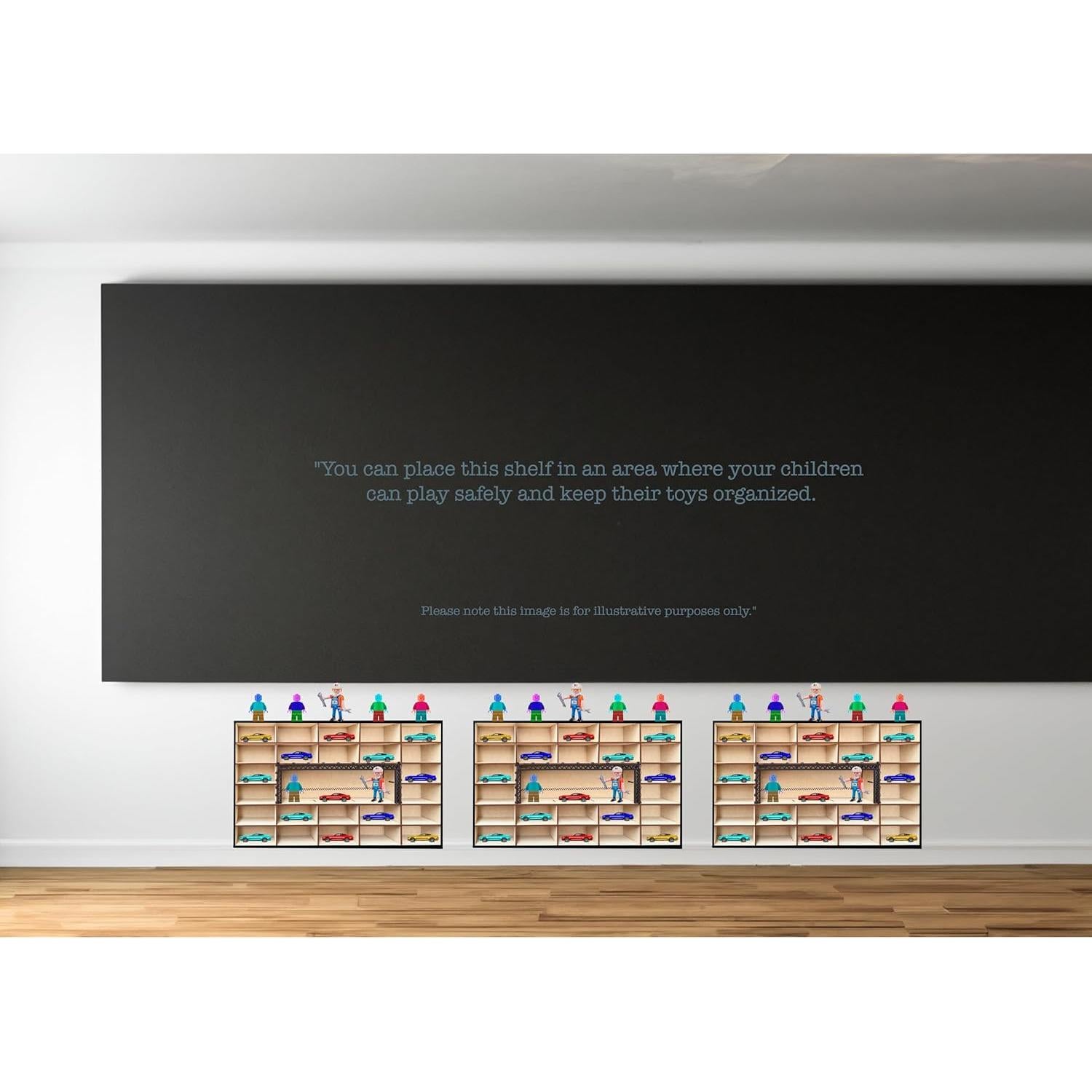 Estante Organizador de Exhibición Alejandro Cortes 24 Autos 1:64