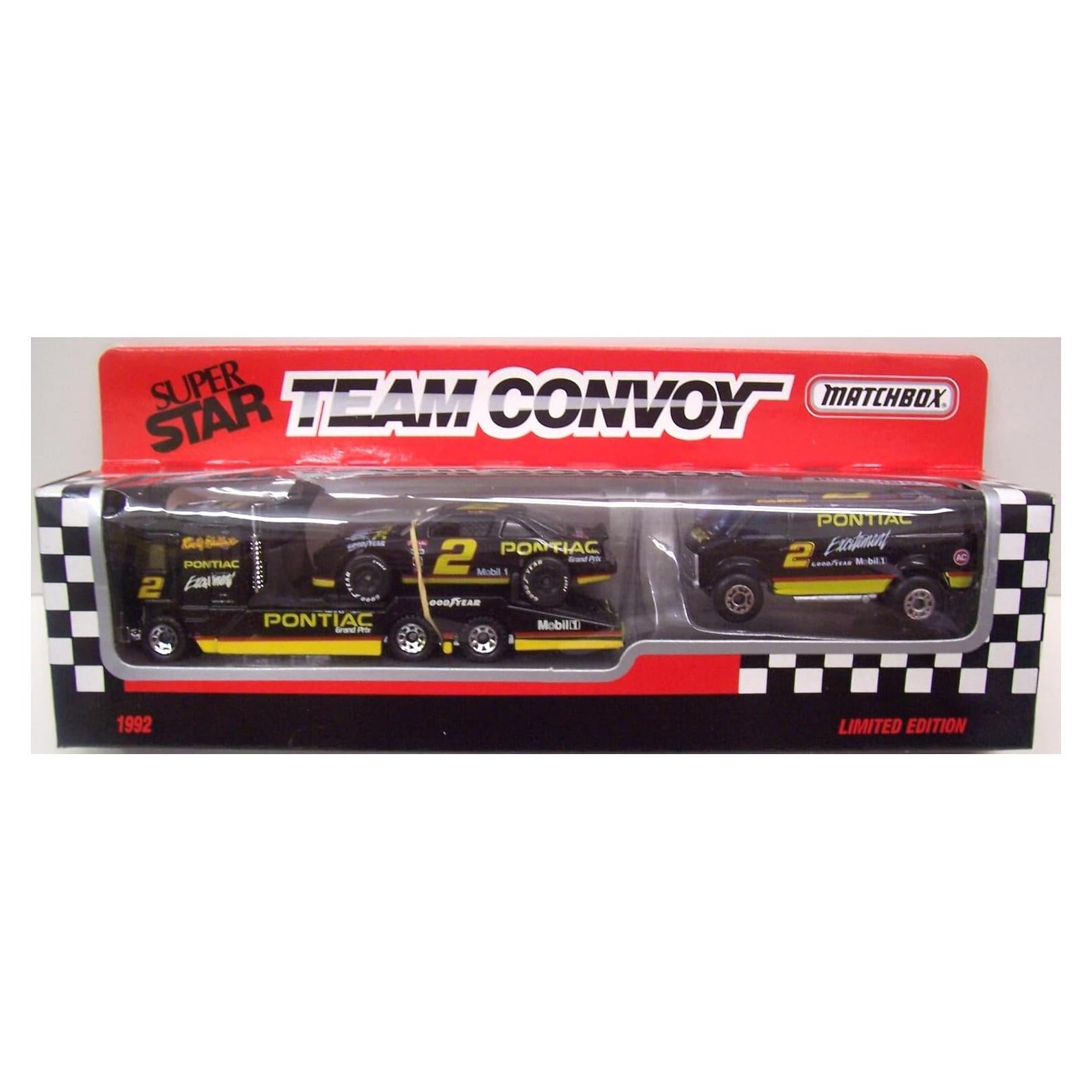 Matchbox Convoy #2 Pontiac Rusty Wallace 1:64 Diecast