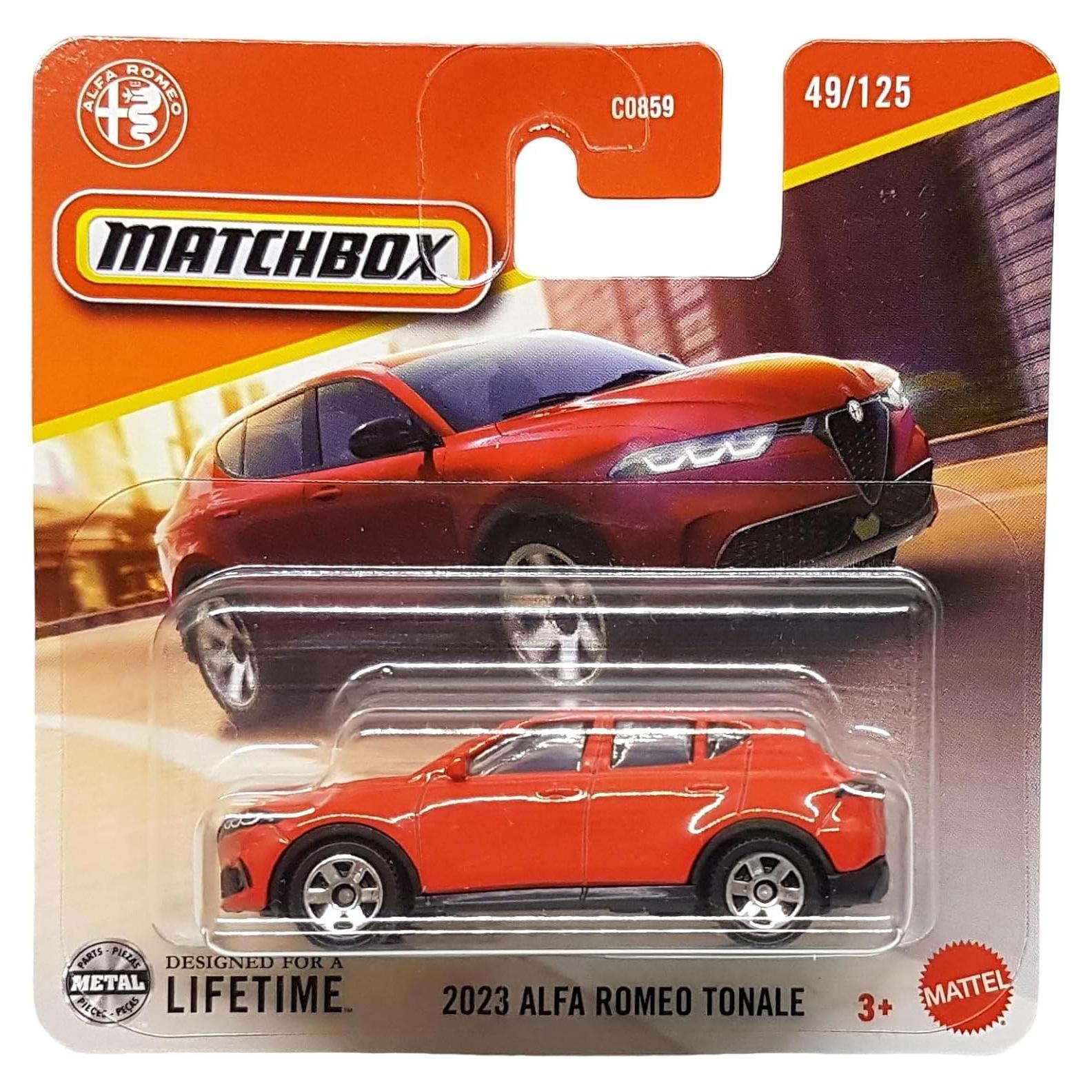 Matchbox Alfa Romeo Tonale 2023 Escala 1:64 Rojo
