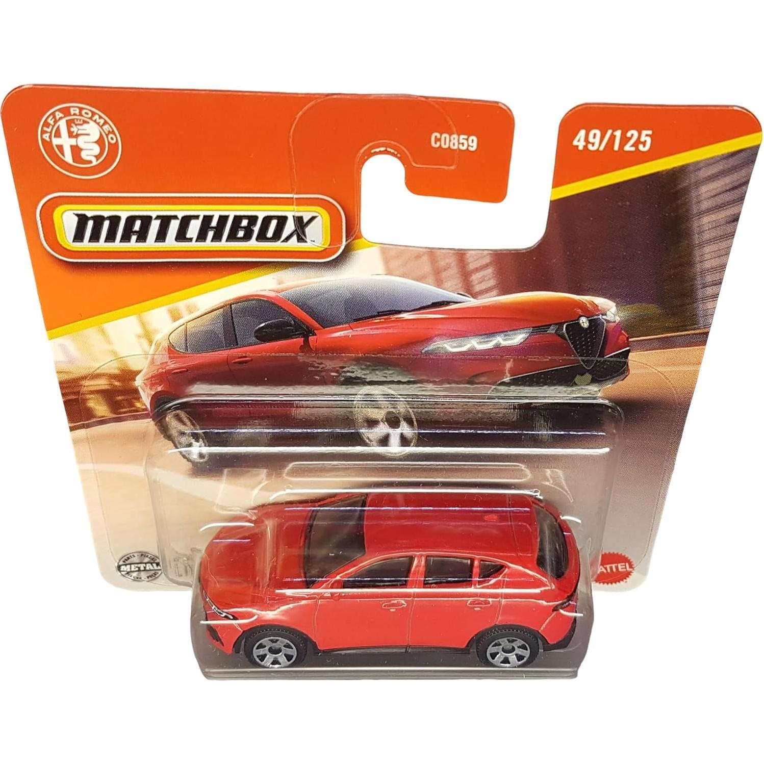 Matchbox Alfa Romeo Tonale 2023 Escala 1:64 Rojo