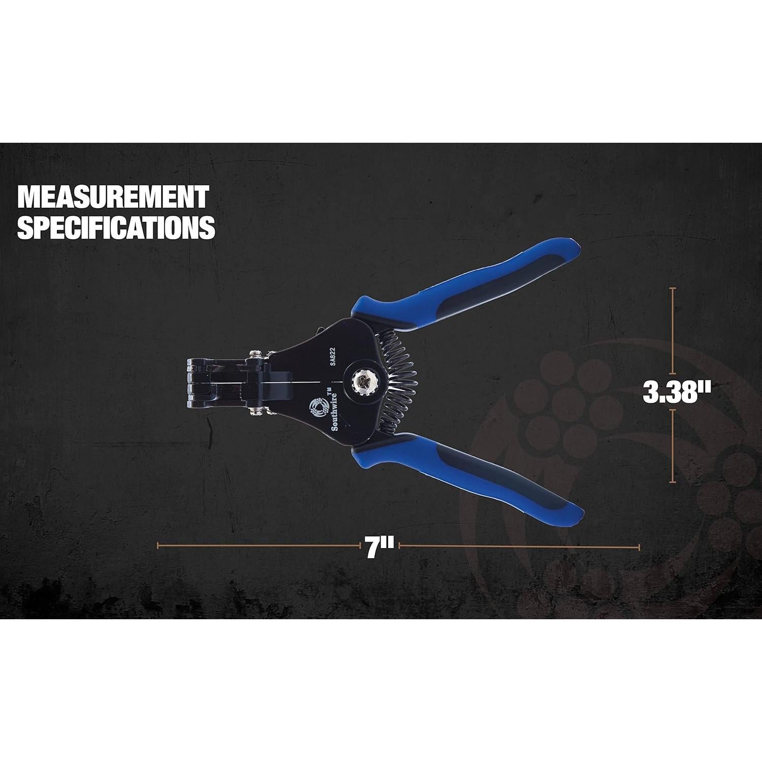 Destripador de Cables Automático Southwire SA822 8-22 AWG