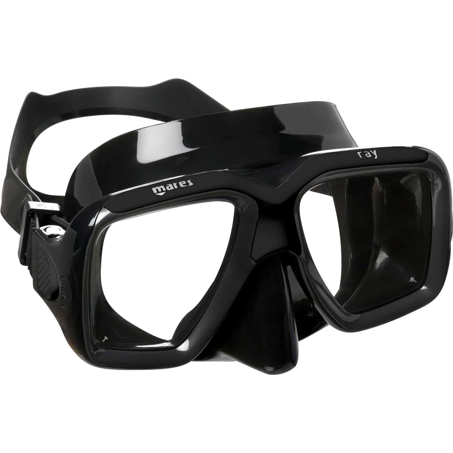 Máscara de buceo Mares Ray - Silicona ergonómica 2 lentes