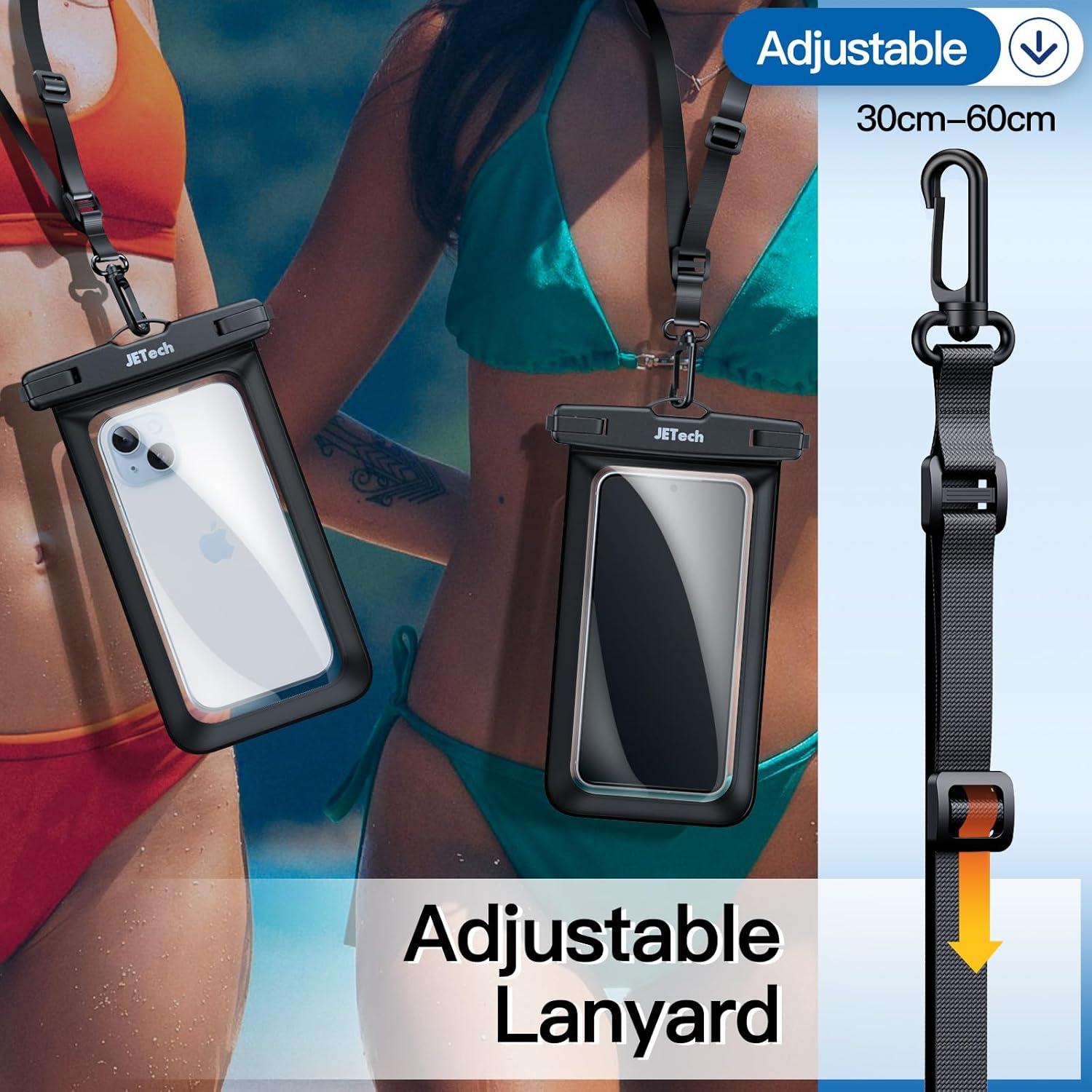 Funda Impermeable JETech para Teléfono hasta 18.29 cm