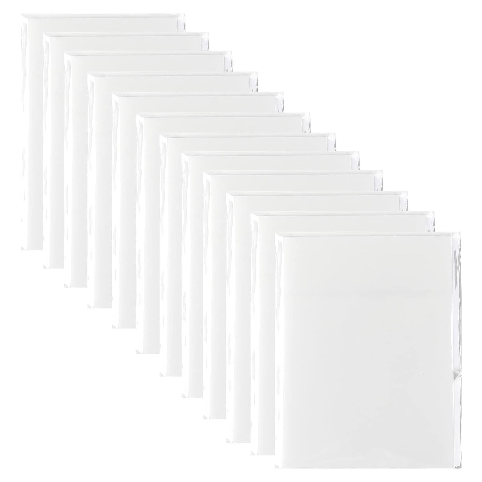 Bloc de Notas Adhesivas Transparentes Jiemay 600 Hojas 7.62x5.08 cm