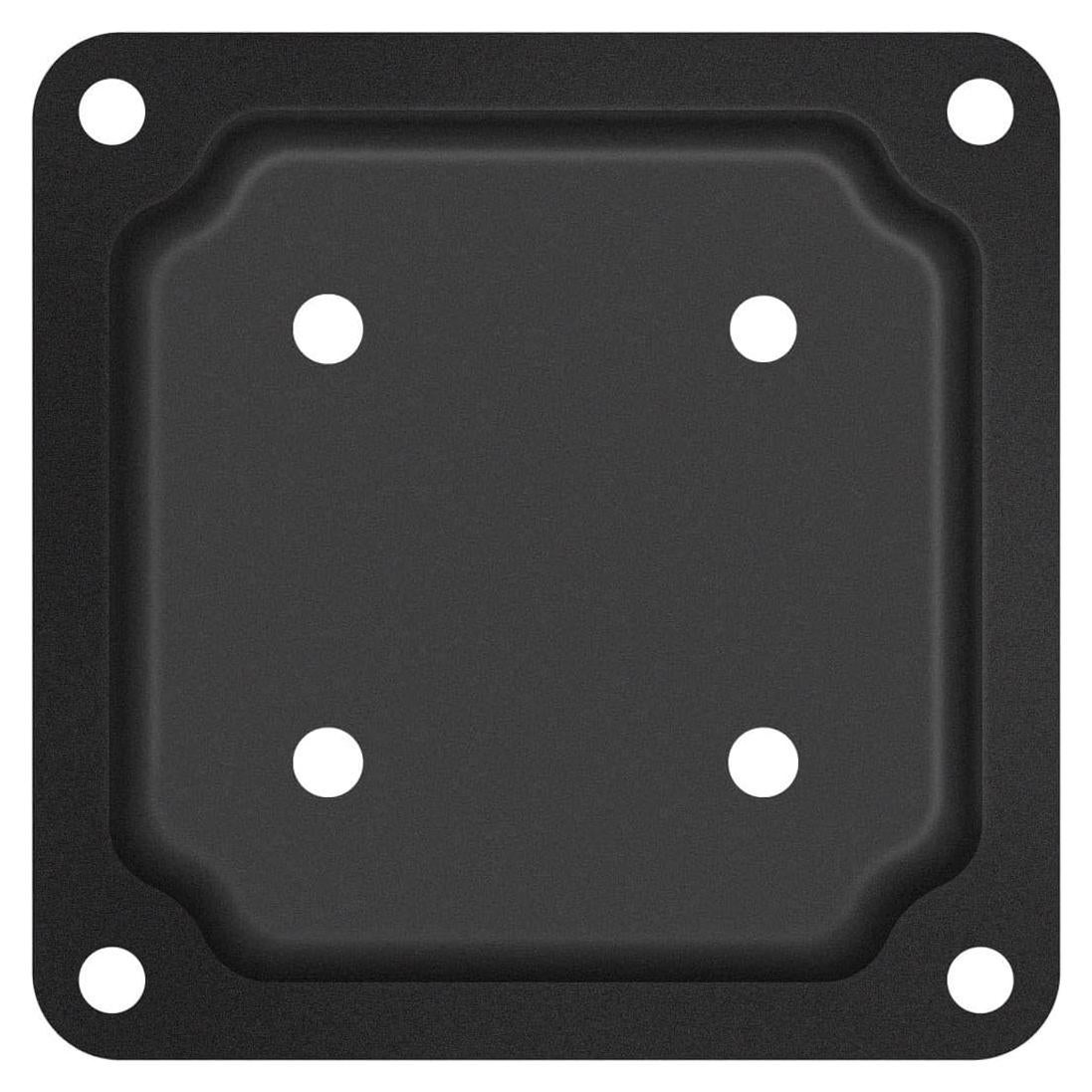 Conector de Placa para Poste de Madera Nuvo Iron WPCP4B Negro 11.9 cm