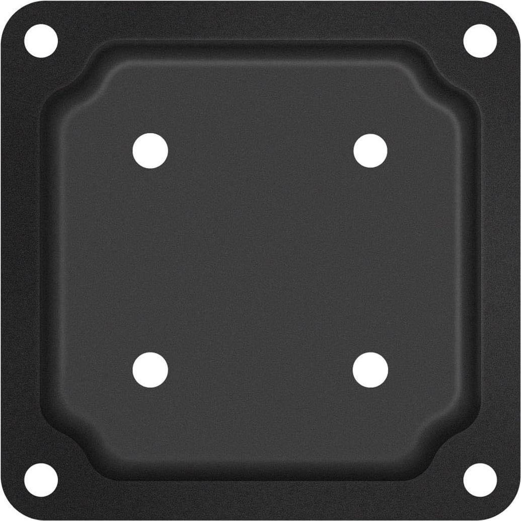 Conector de Placa para Poste de Madera Nuvo Iron WPCP4B Negro 11.9 cm