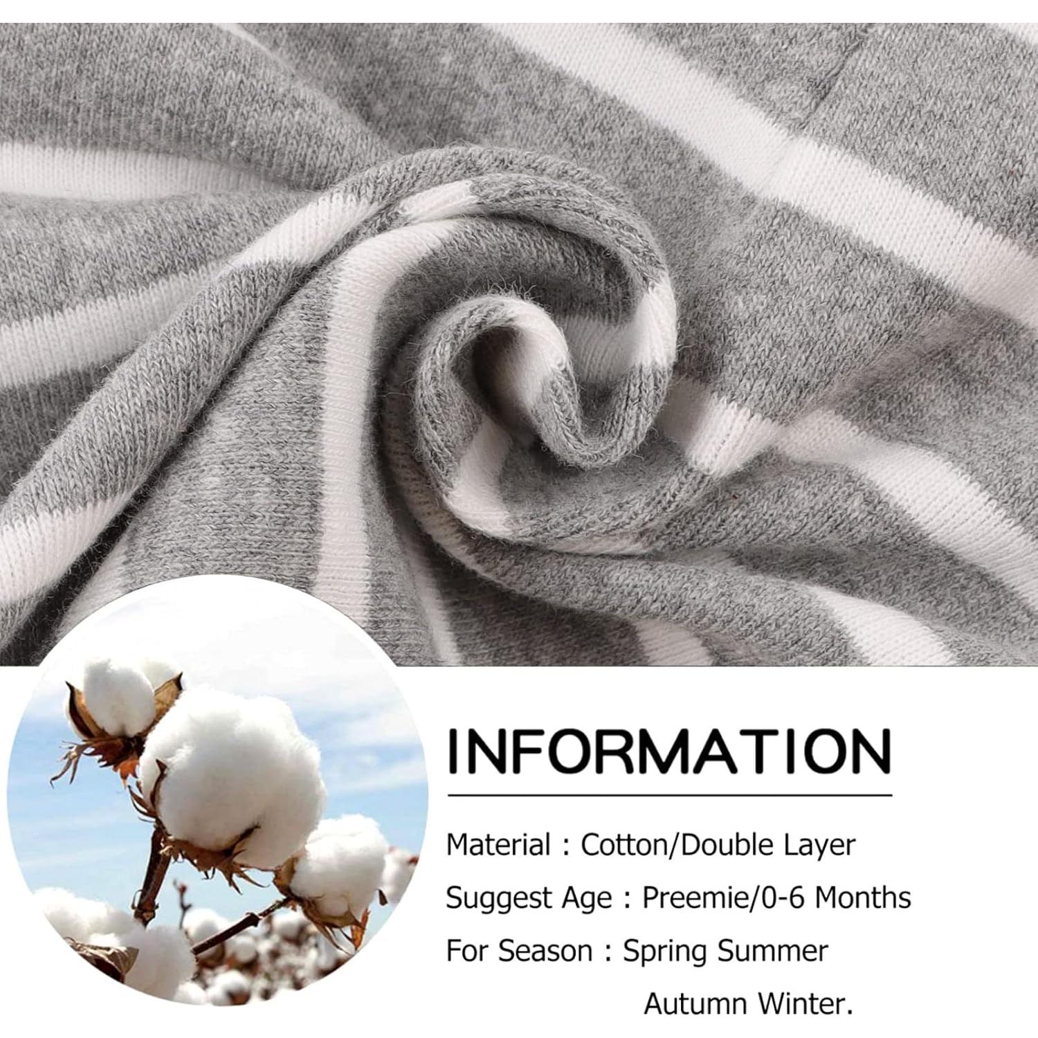 Gorro Hospitalario Newborn Algodón Suave 0-12 Meses