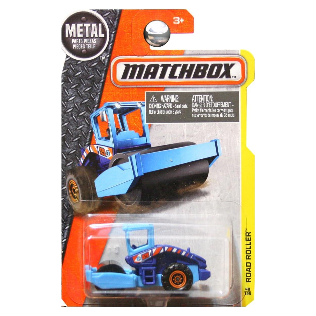 Matchbox Rodillo de Carretera 2016 Azul 1:64
