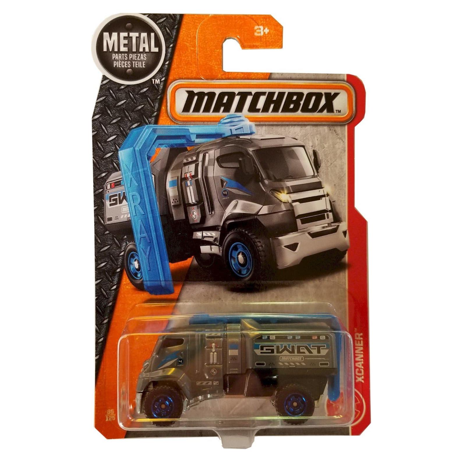 Auto de Juguete Matchbox 2017 Rescate Heroico Xcanner 1:64