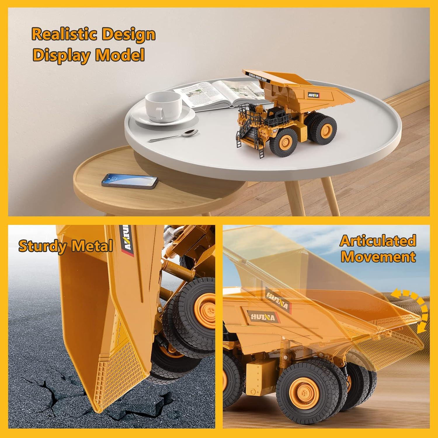 Camión Volquete de Metal Duturpo 1:40 para Niños