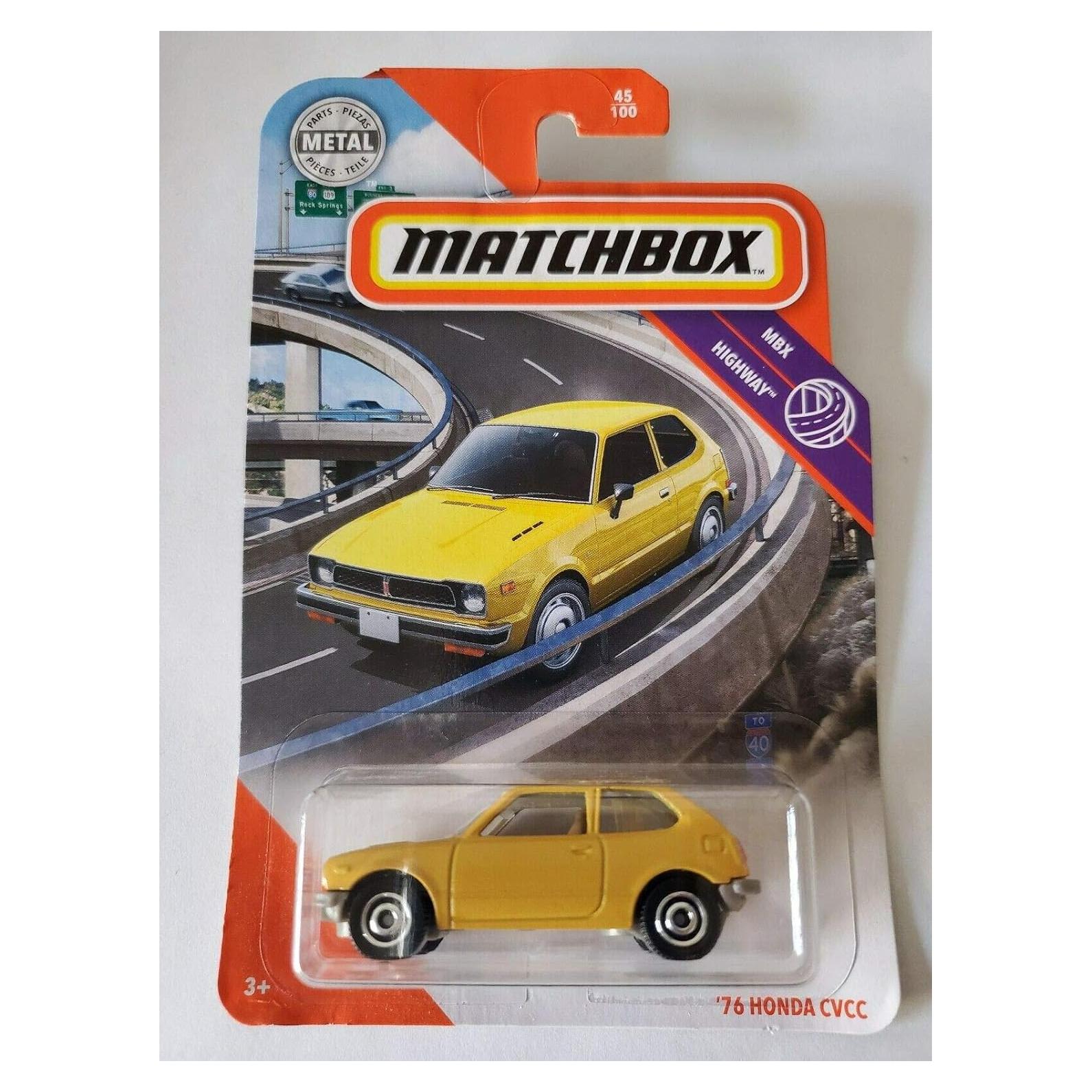 Matchbox 2020 MBX Highway '76 CVCC Amarillo 1:64 Die-Cast