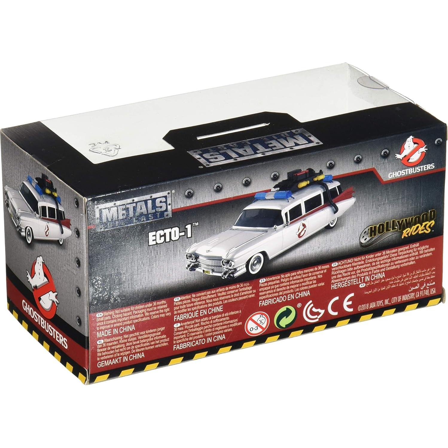 Juguete Coleccionable Cazafantasmas Ecto-1 JADA 1:32