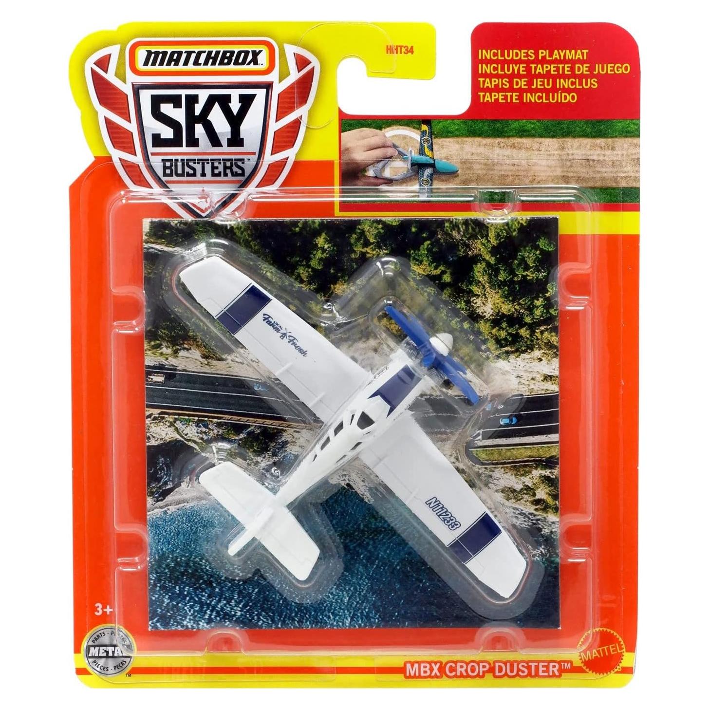 Avión de Juguete Matchbox Sky Busters Crop Duster 2022