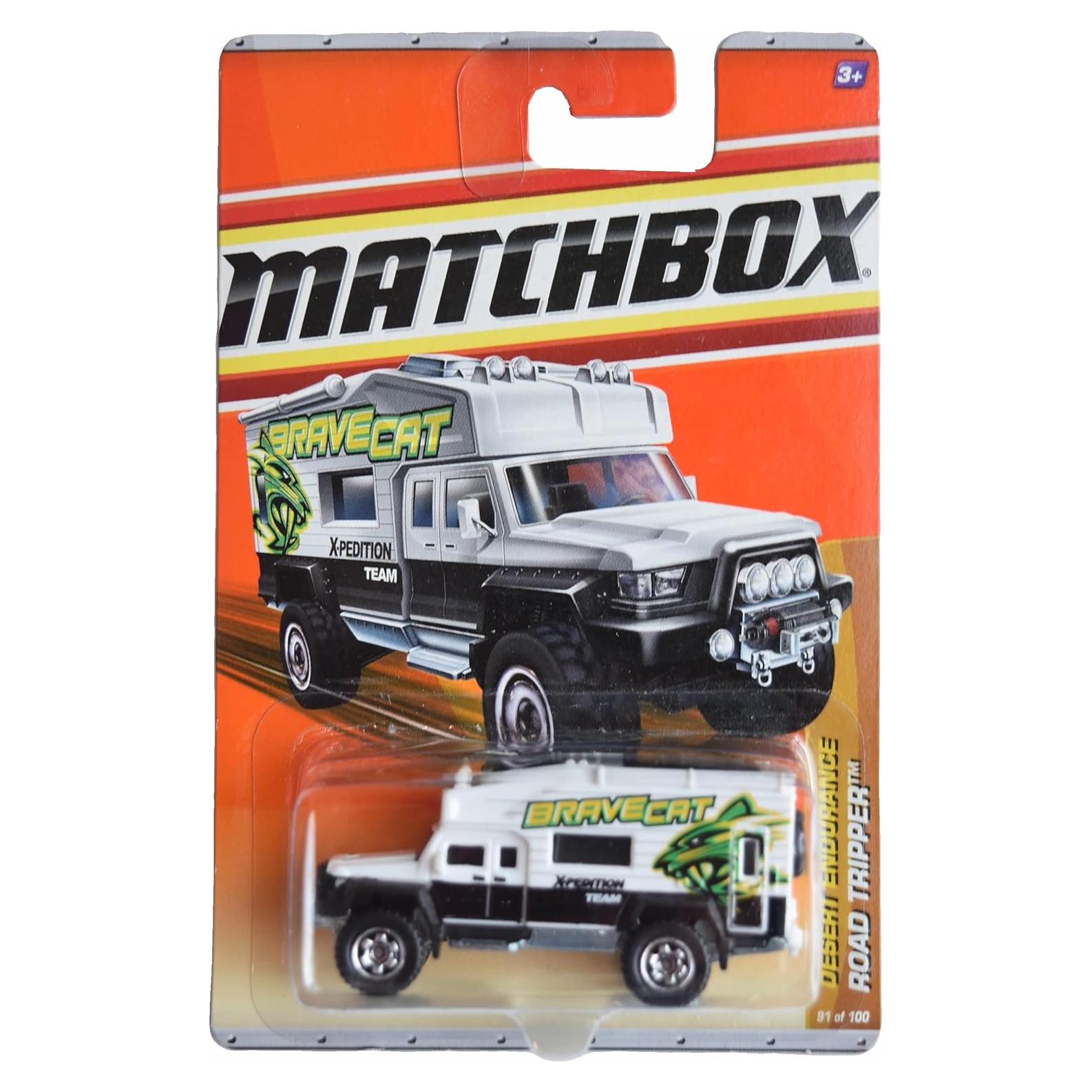 Matchbox Road Tripper Desert Endurance 91/100 Blanco Negro