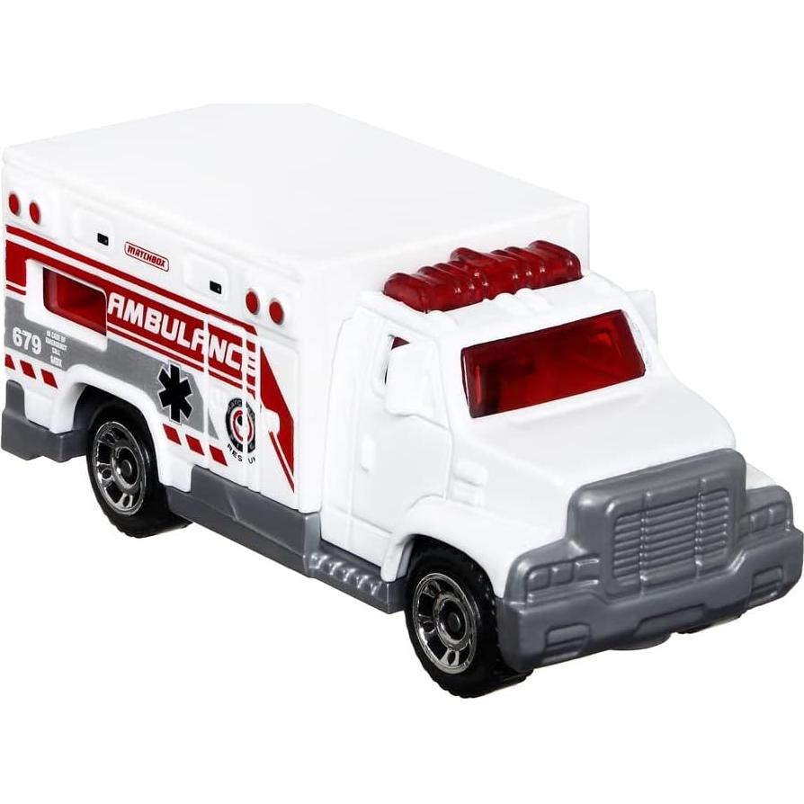 Juego de vehículos de metal Matchbox Rescate de incendios - 6 piezas