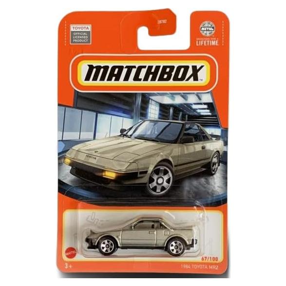 Coche Diecast Matchbox 1984 Toyota MR2 Champán 1:64
