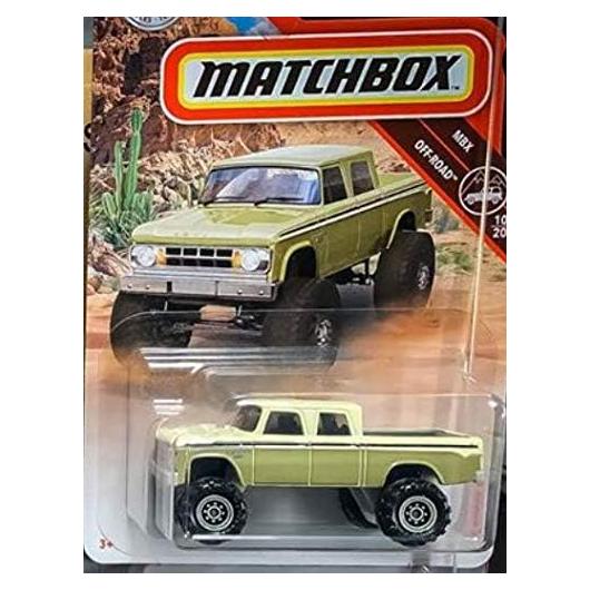 Camión Dodge D-200 1968 Matchbox 1:64 Coleccionista