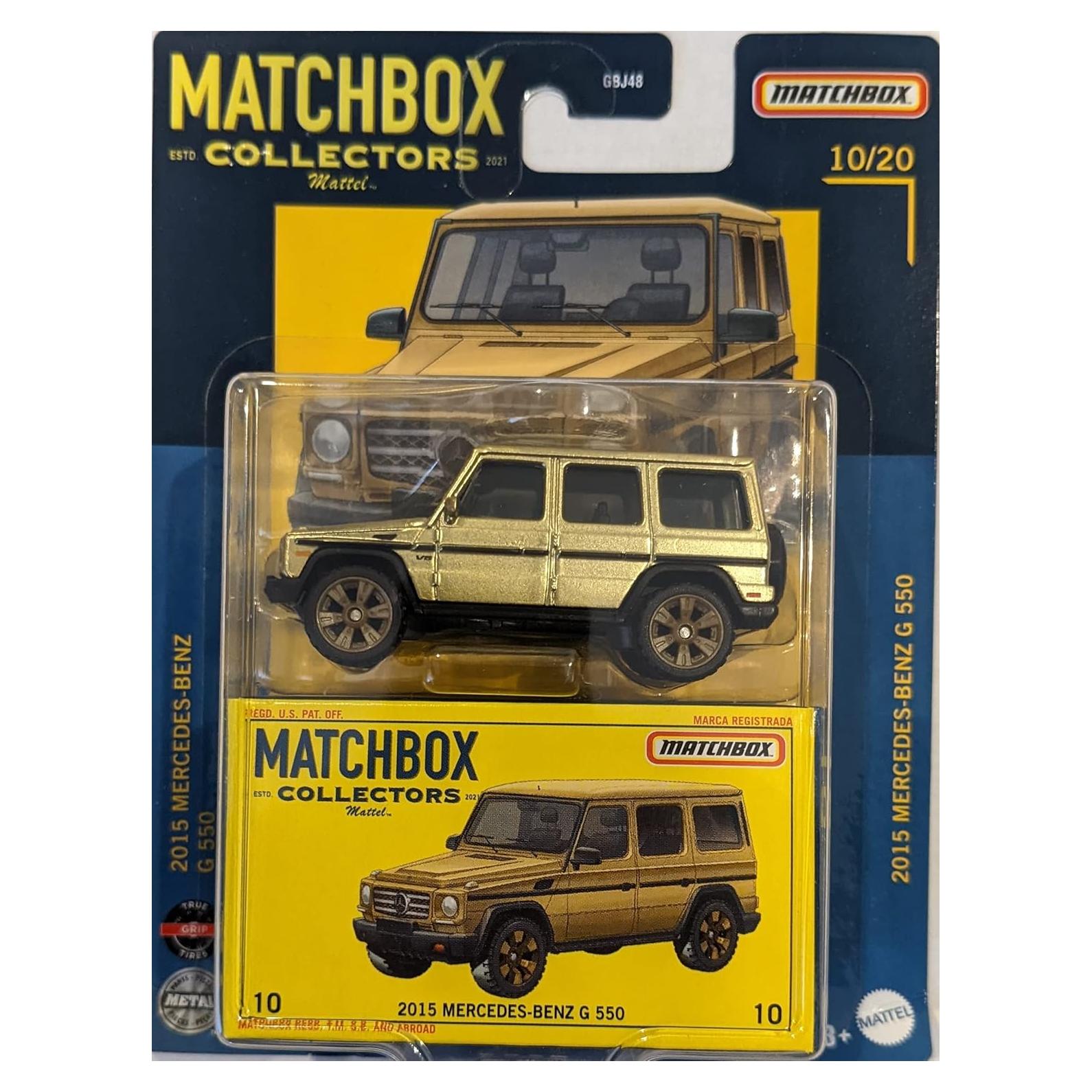 Serie de Coleccionistas Matchbox Oro 2015 MB G550 1:64