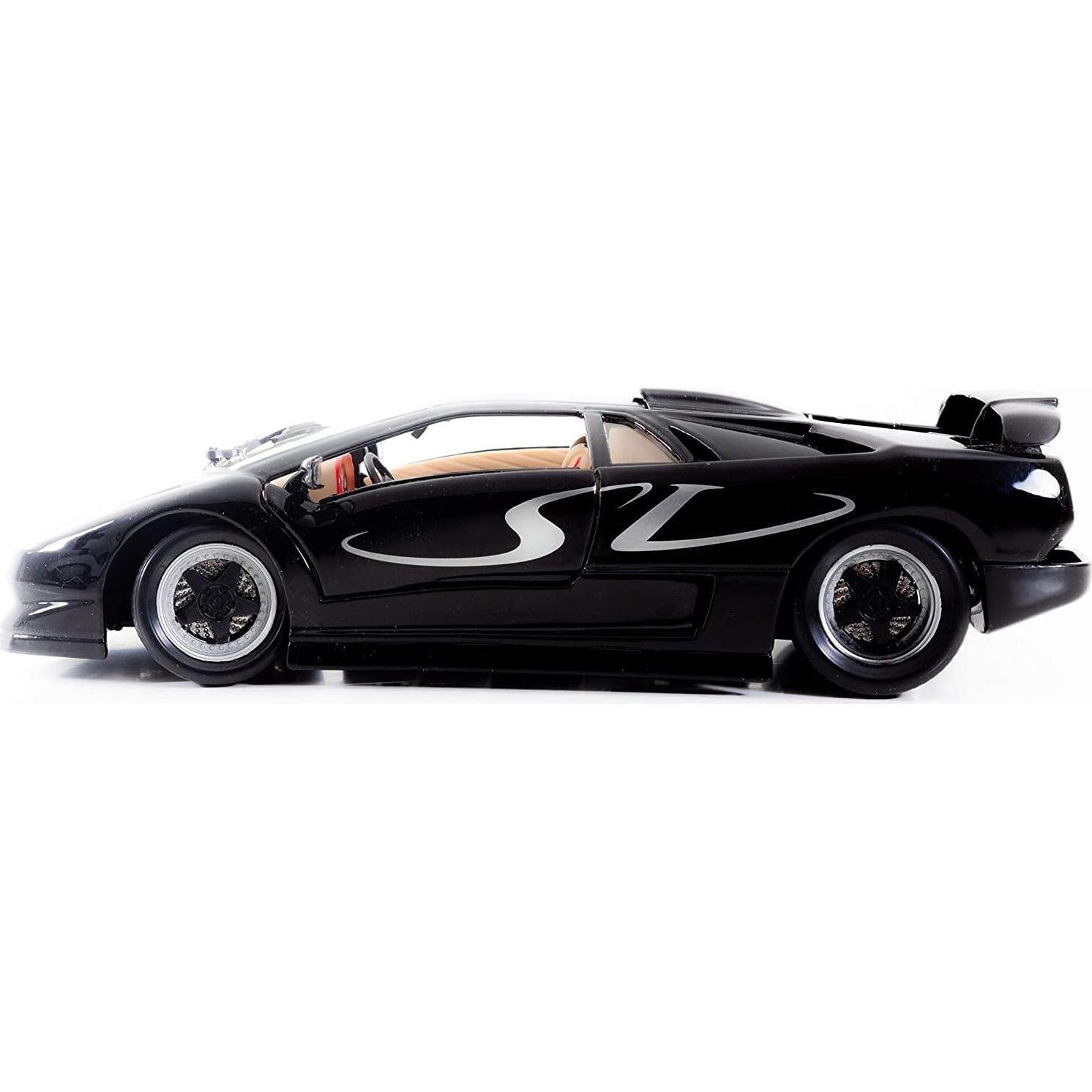 Maisto Lamborghini Diablo SV 1:18 Diecast Negro y Blanco