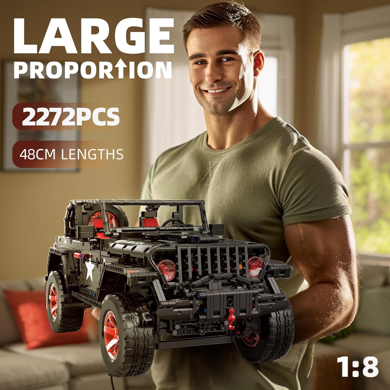 Kit de Construcción RC SUV Off-Road MOCBROPCS 2272 Piezas