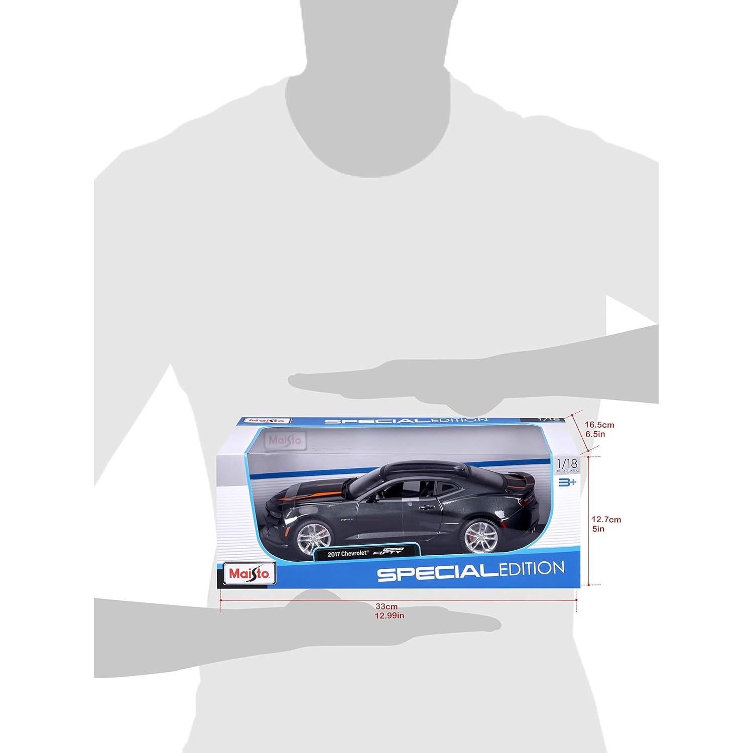 Maisto Chevrolet Camaro 50 Aniversario 2017 24.1 cm