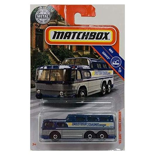 Matchbox GMC Scenic Cruiser 1955 a escala 1:64