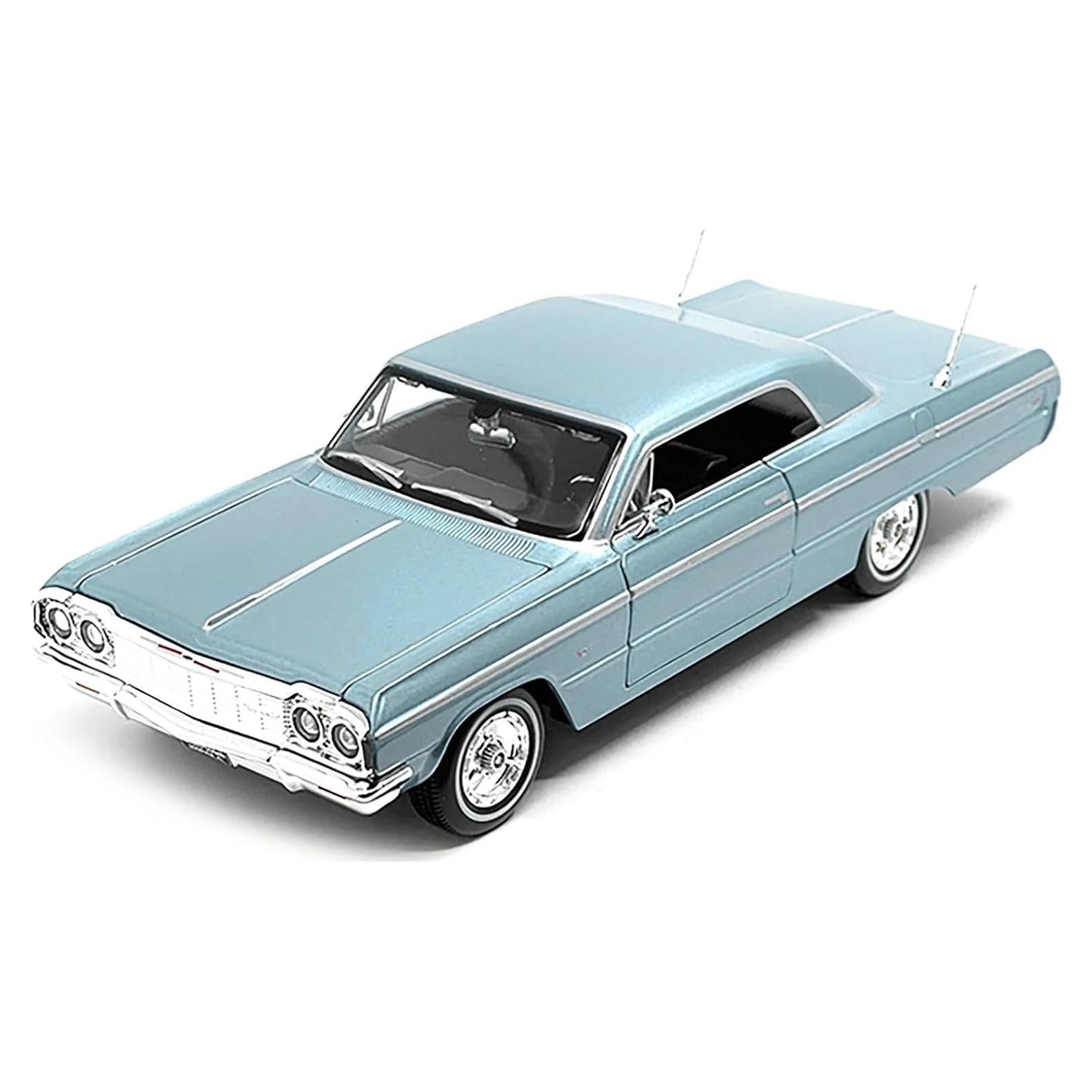 Coche Diecast 1964 Chevy SS Azul Metálico 1:26 Maisto