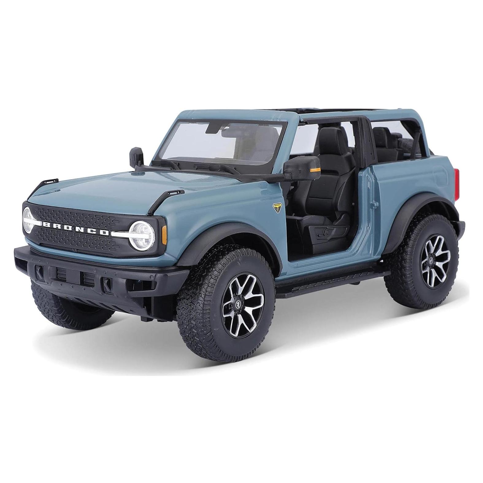 Maisto Diecast 1:18 Ford Bronco Badlands Azul Edición Especial