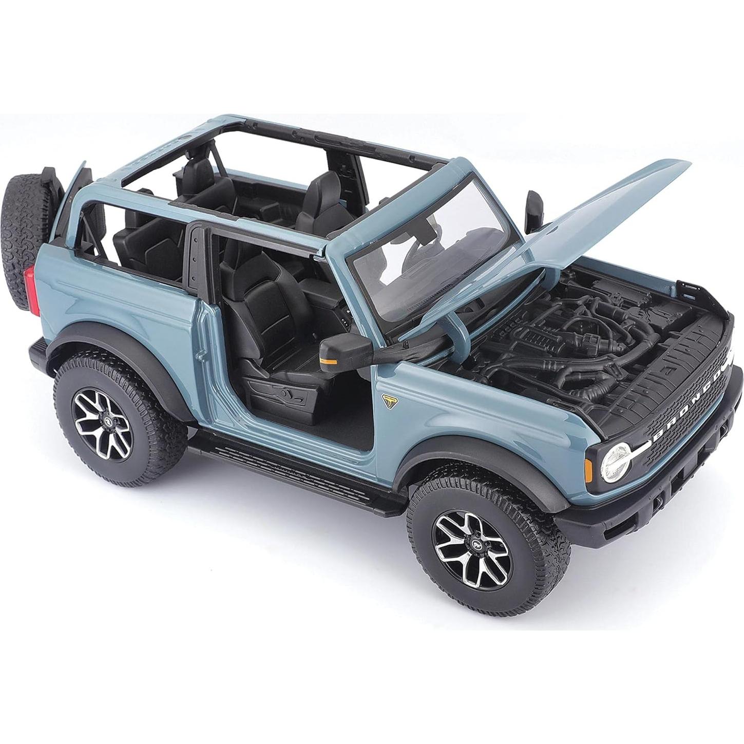 Maisto Diecast 1:18 Ford Bronco Badlands Azul Edición Especial