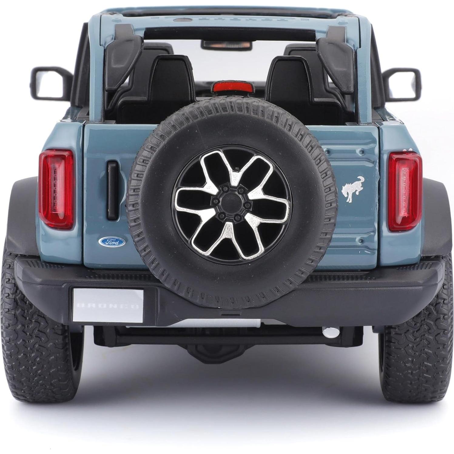 Maisto Diecast 1:18 Ford Bronco Badlands Azul Edición Especial