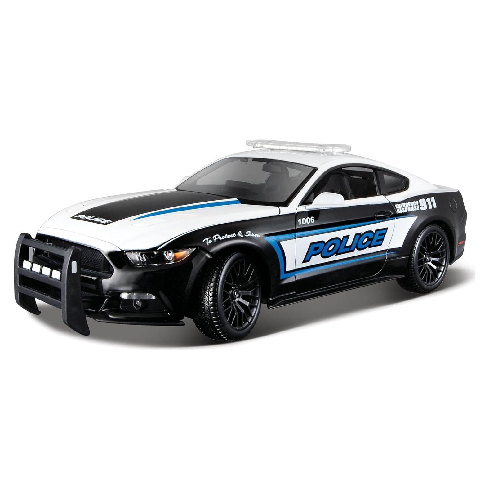 Maisto Ford Mustang GT Policía 1:18 Edición Especial