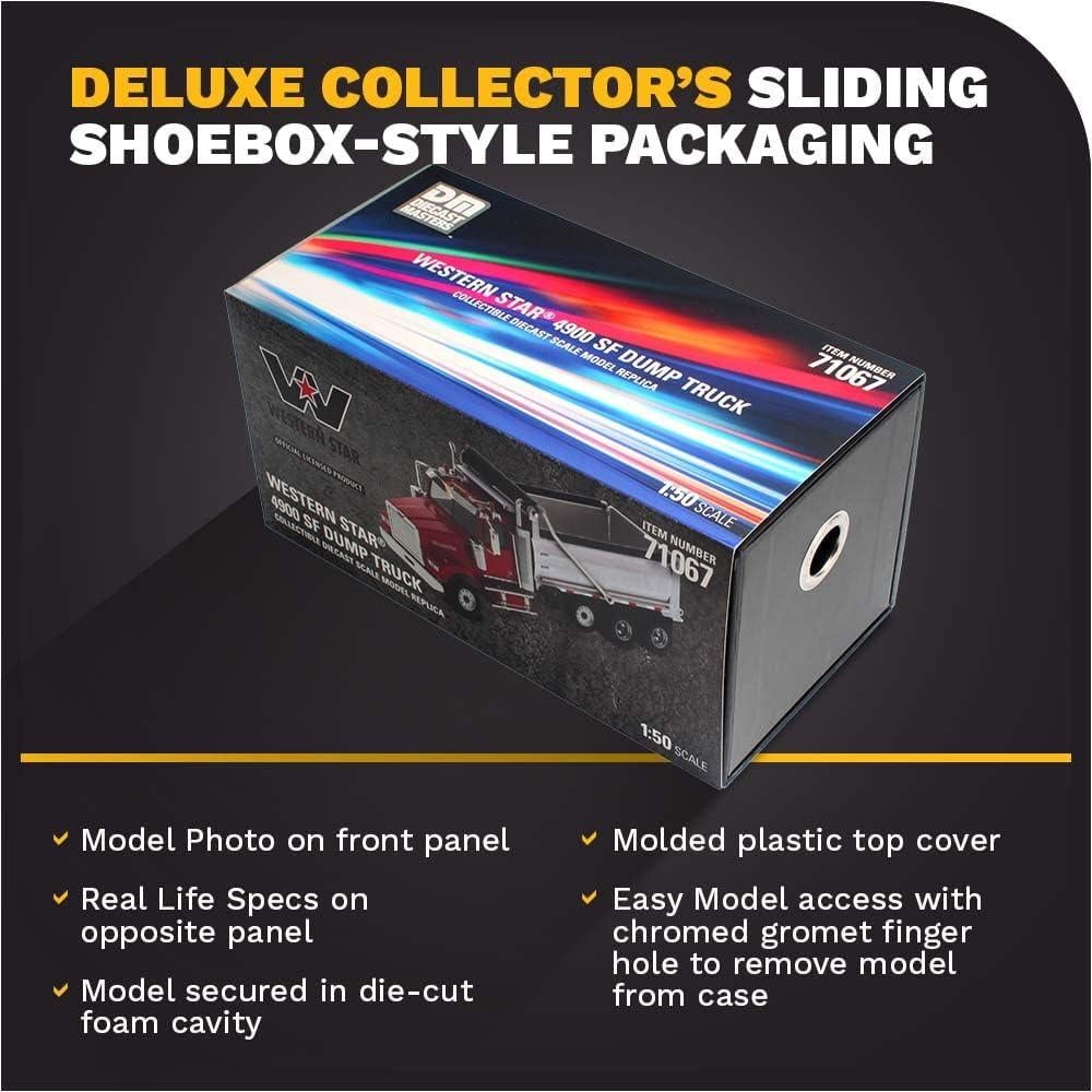 Camión Volquete Diecast Masters Western Star 4900 SFFA 1:50