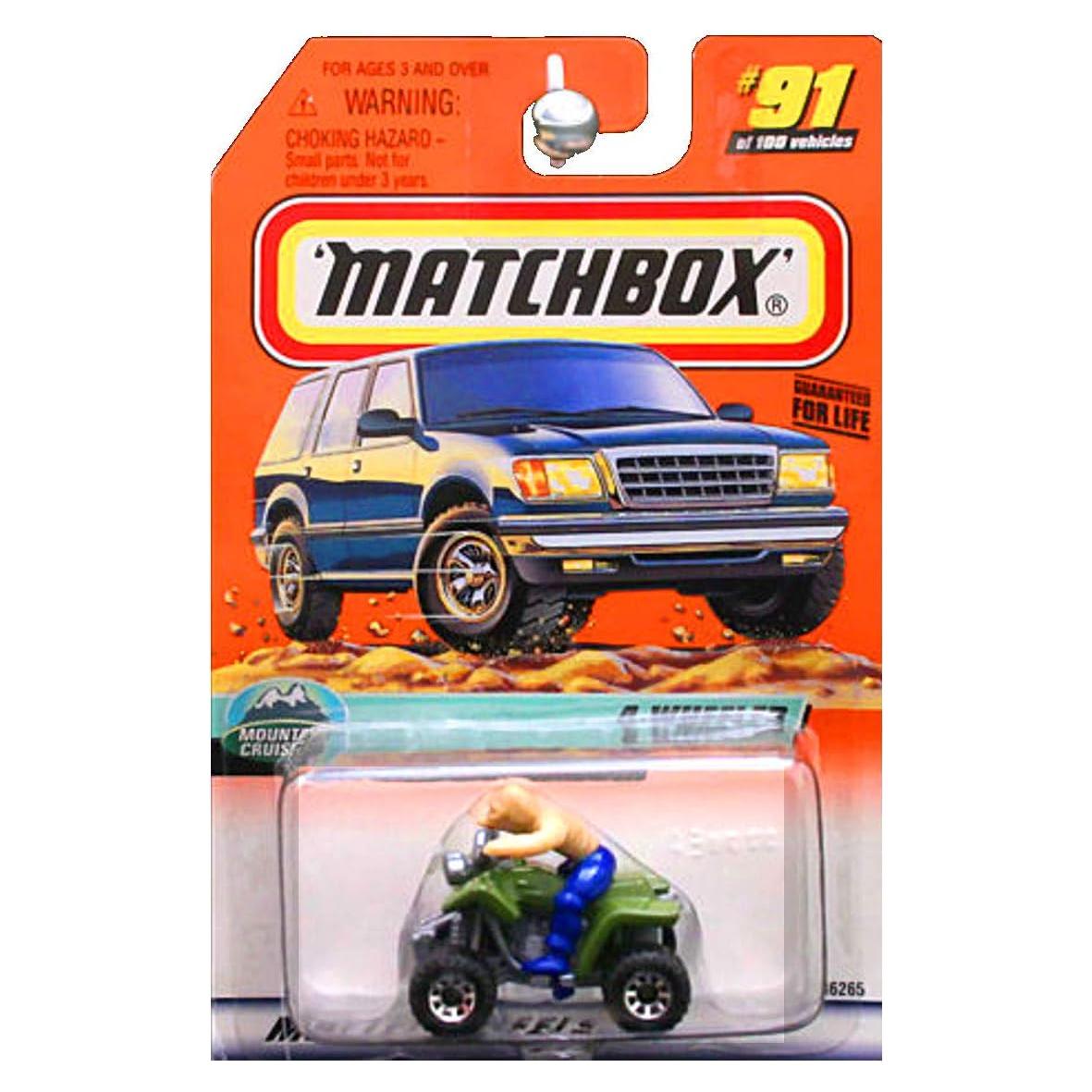 Matchbox ATV Cuatrimoto Verde #91 1999 Coleccionable