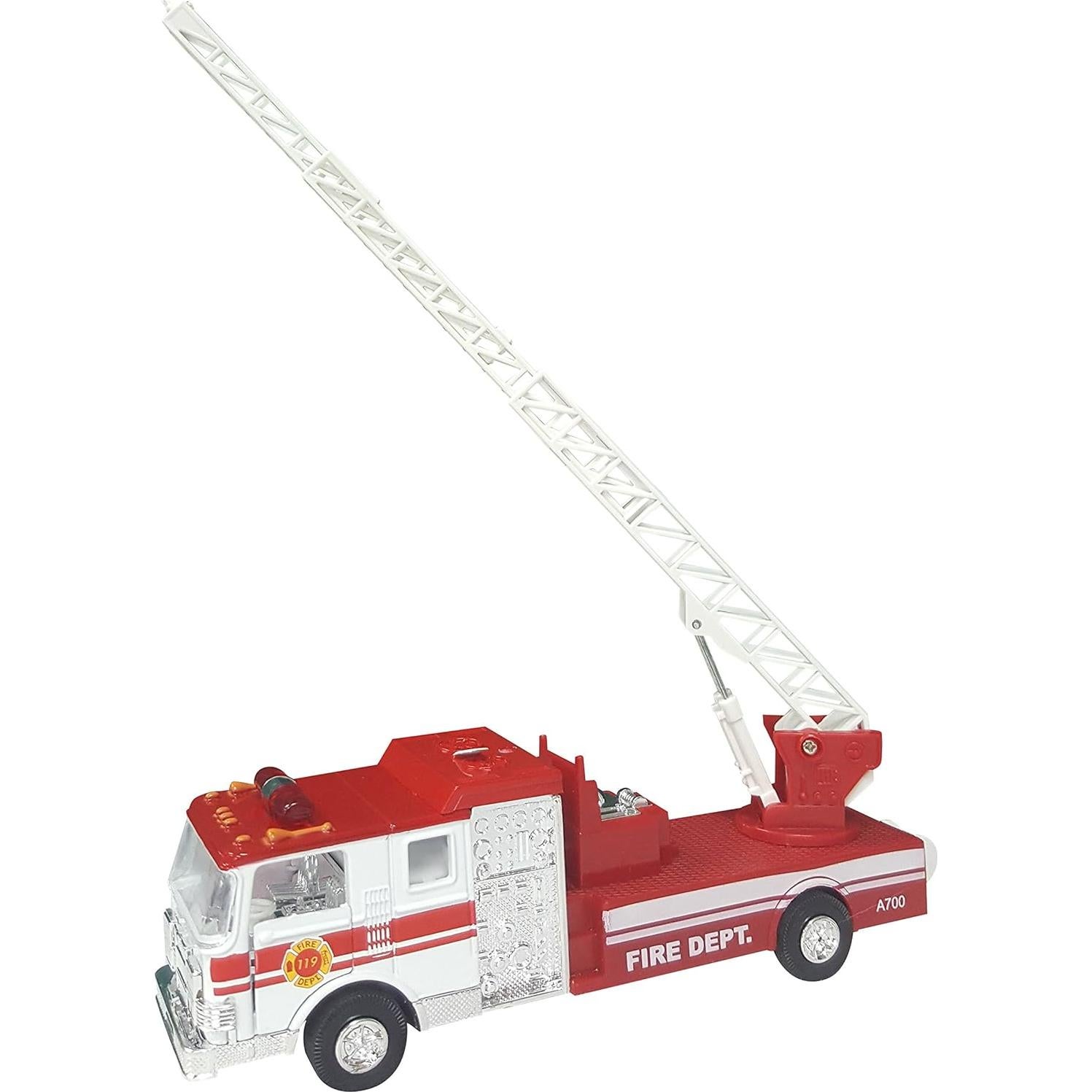 Camión de Bomberos de Juguete Getting Fit 17.8 cm Metal