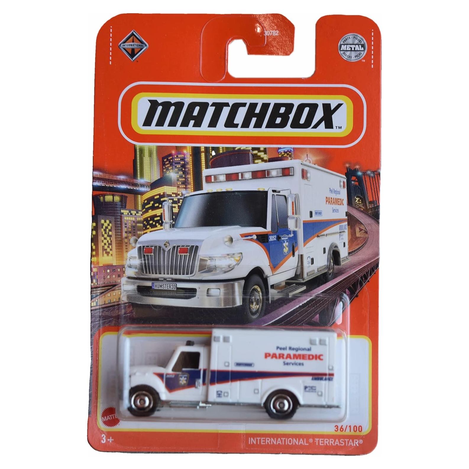 Camión de Emergencias Matchbox Terrastar Peel 36/100