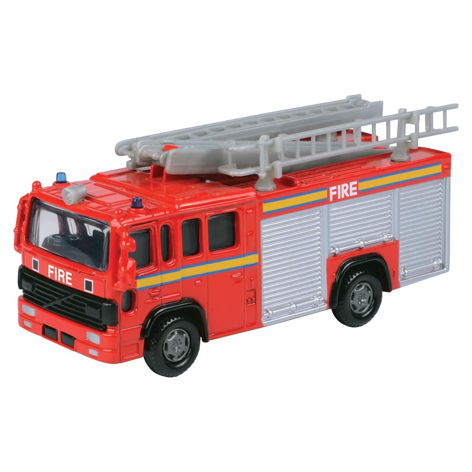 Camión de Bomberos Diecast Motormax 76006 12.7 cm