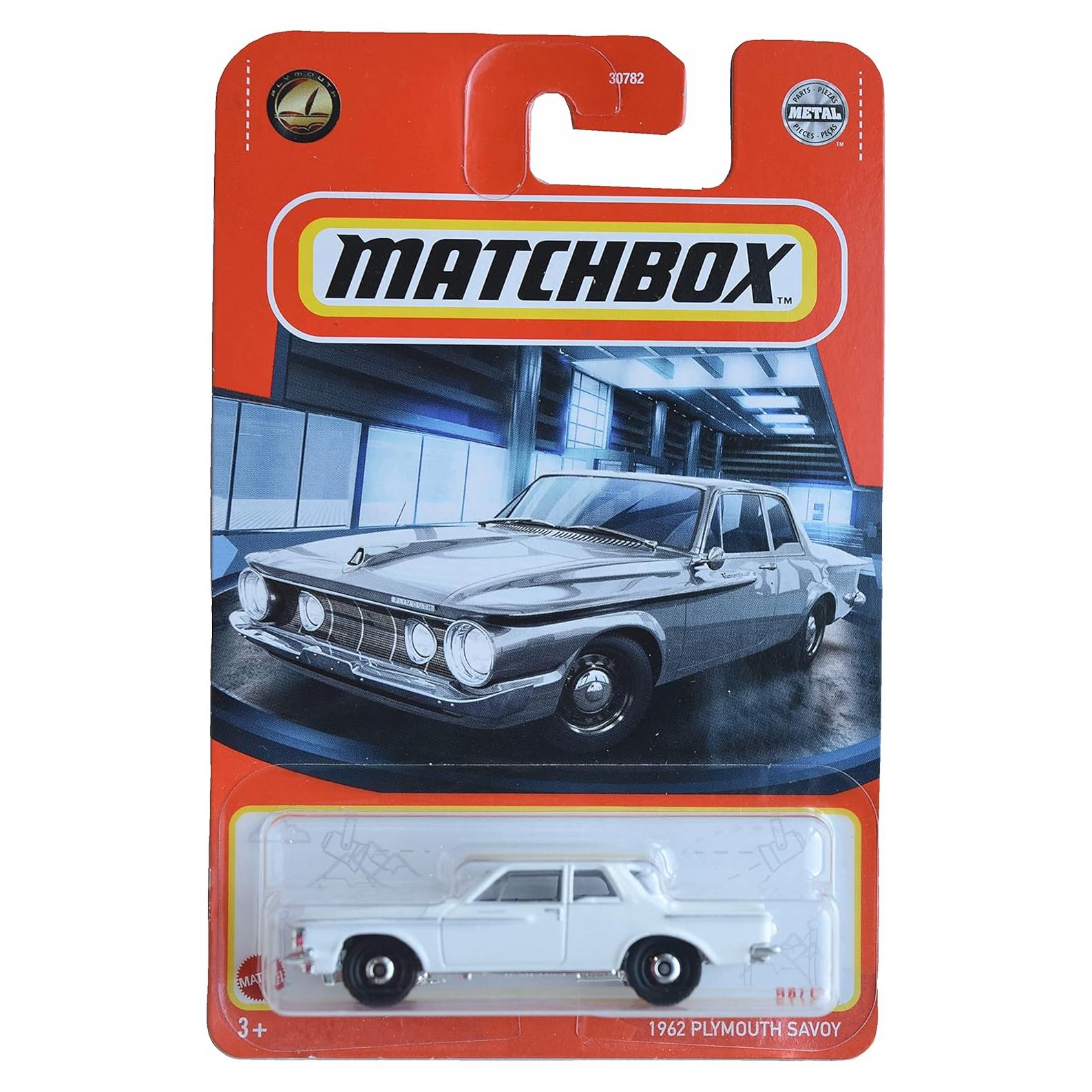 Auto a Escala Matchbox 1962 Plymouth Savoy Metal 50g
