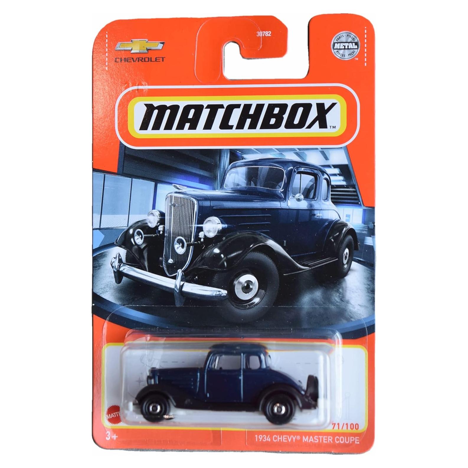 Auto de colección Matchbox 1934 Chevy Master Coupe