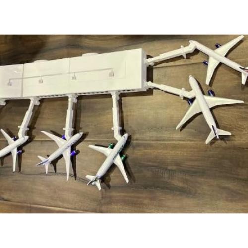 Terminal de Aeropuerto 3D Daron para Jets de Juguete