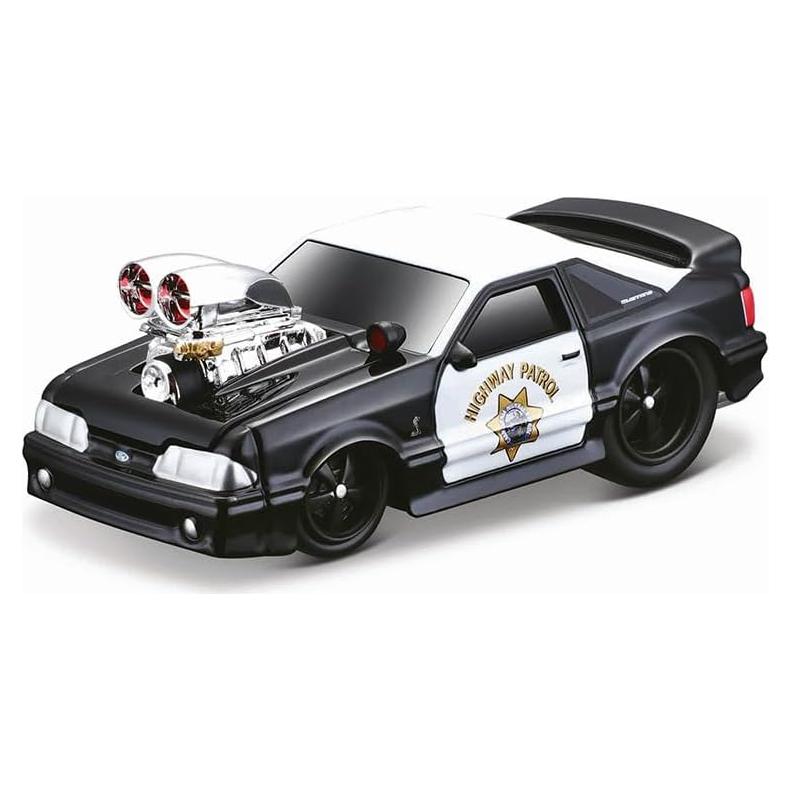 Coche Diecast 1/64 Muscle Machines 1993 SVT Cobra CHP Negro