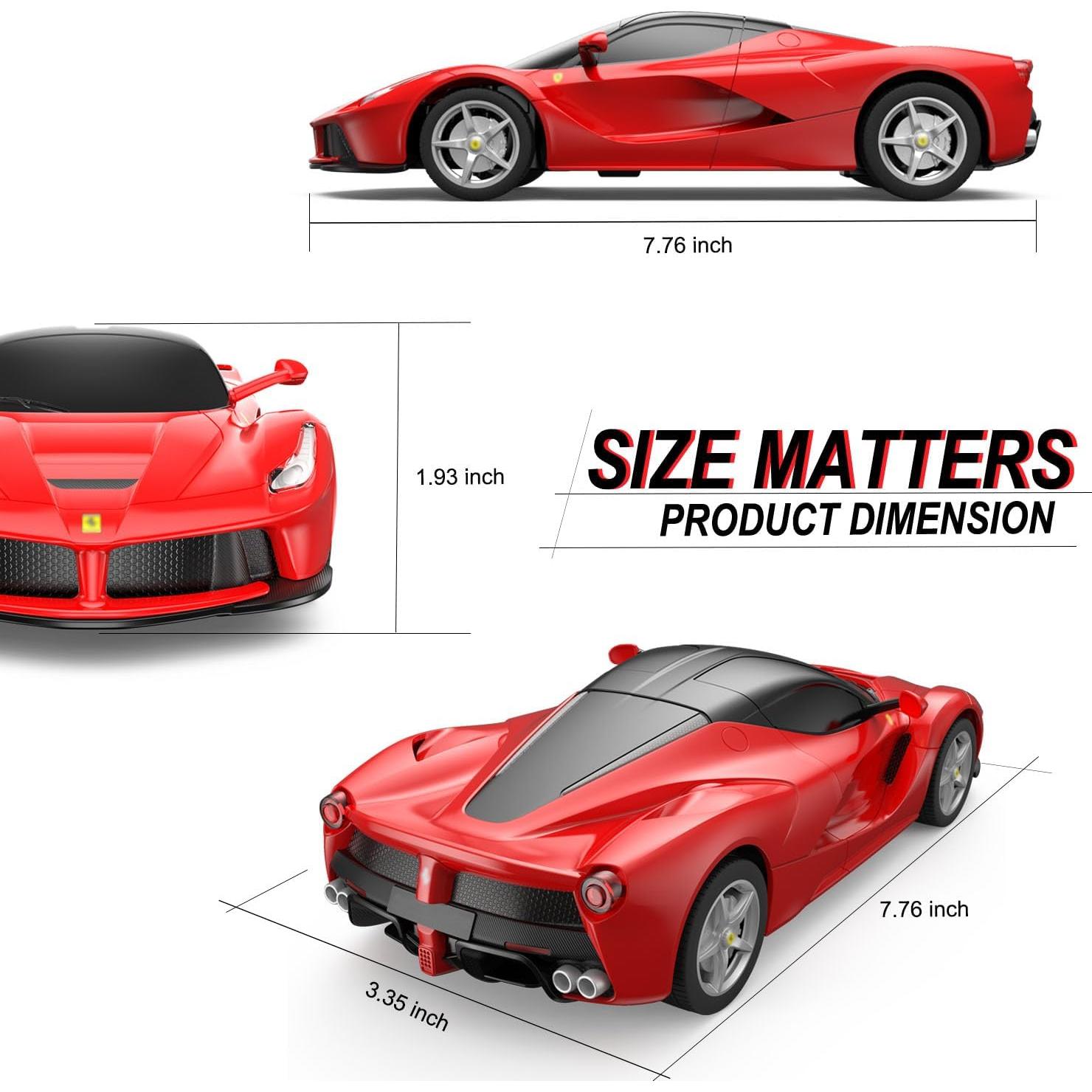 Coche RC Ferrari LaFerrari 1:24 Control Remoto 2.4GHz