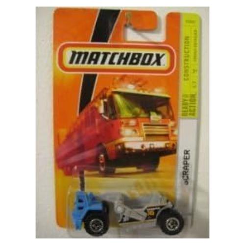 Matchbox Mbx Construcción #62 Rastra 1:64 Die Cast MATTEL