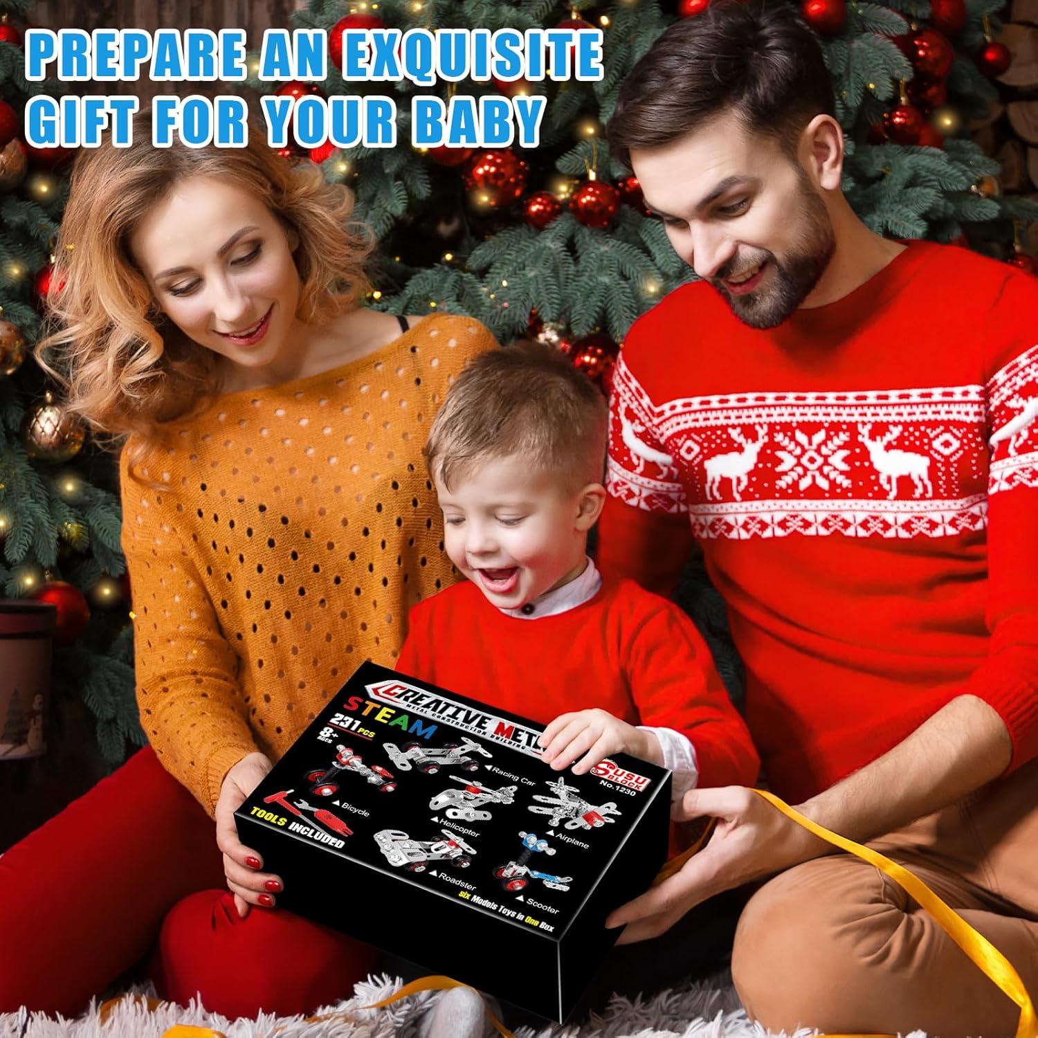 Juego de Modelos de Metal BESTYMXY 231 PZS 6 Vehículos STEM