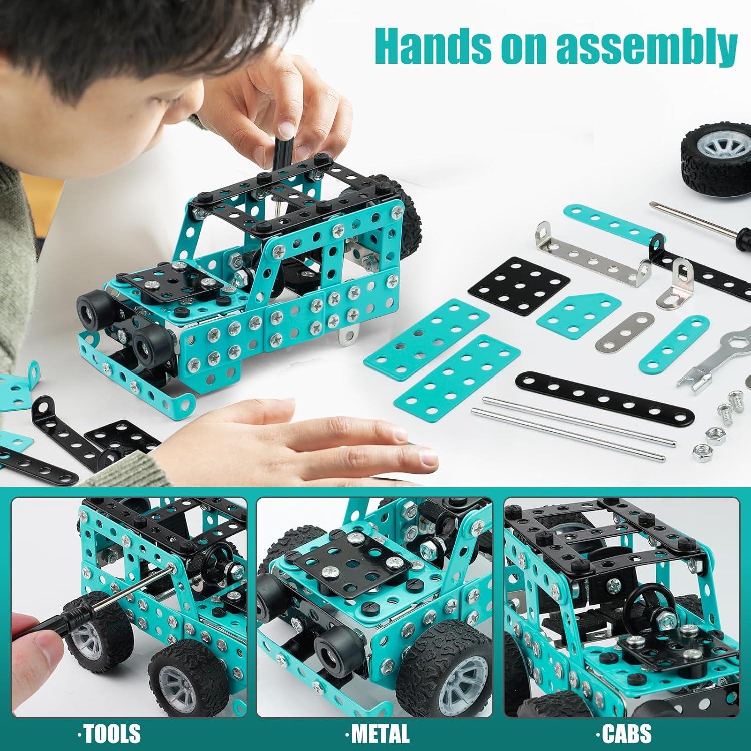 Juego de Construcción Erector TANMGIN 190 Piezas 8-14 Años