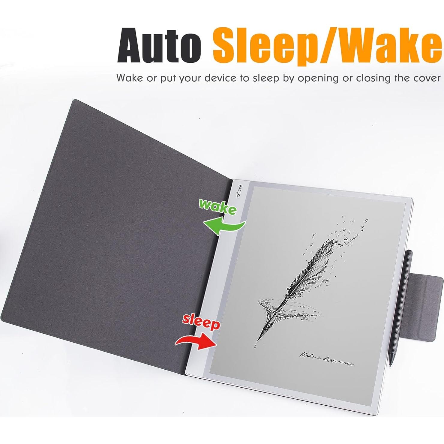 Funda Magnética LaoShuSheng para Onyx Boox 13.3" - Negro